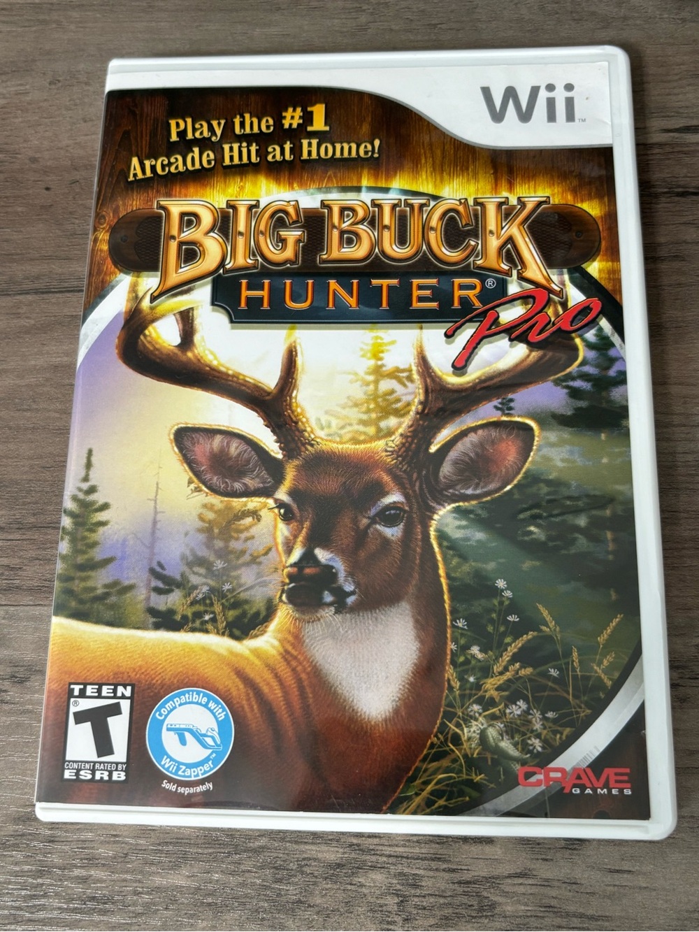 Big Buck Hunter Pro Nintendo Wii Great Condition CIB